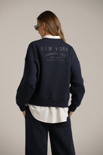 סווטשירט ממותג עם סיומת ריב | קנת קול