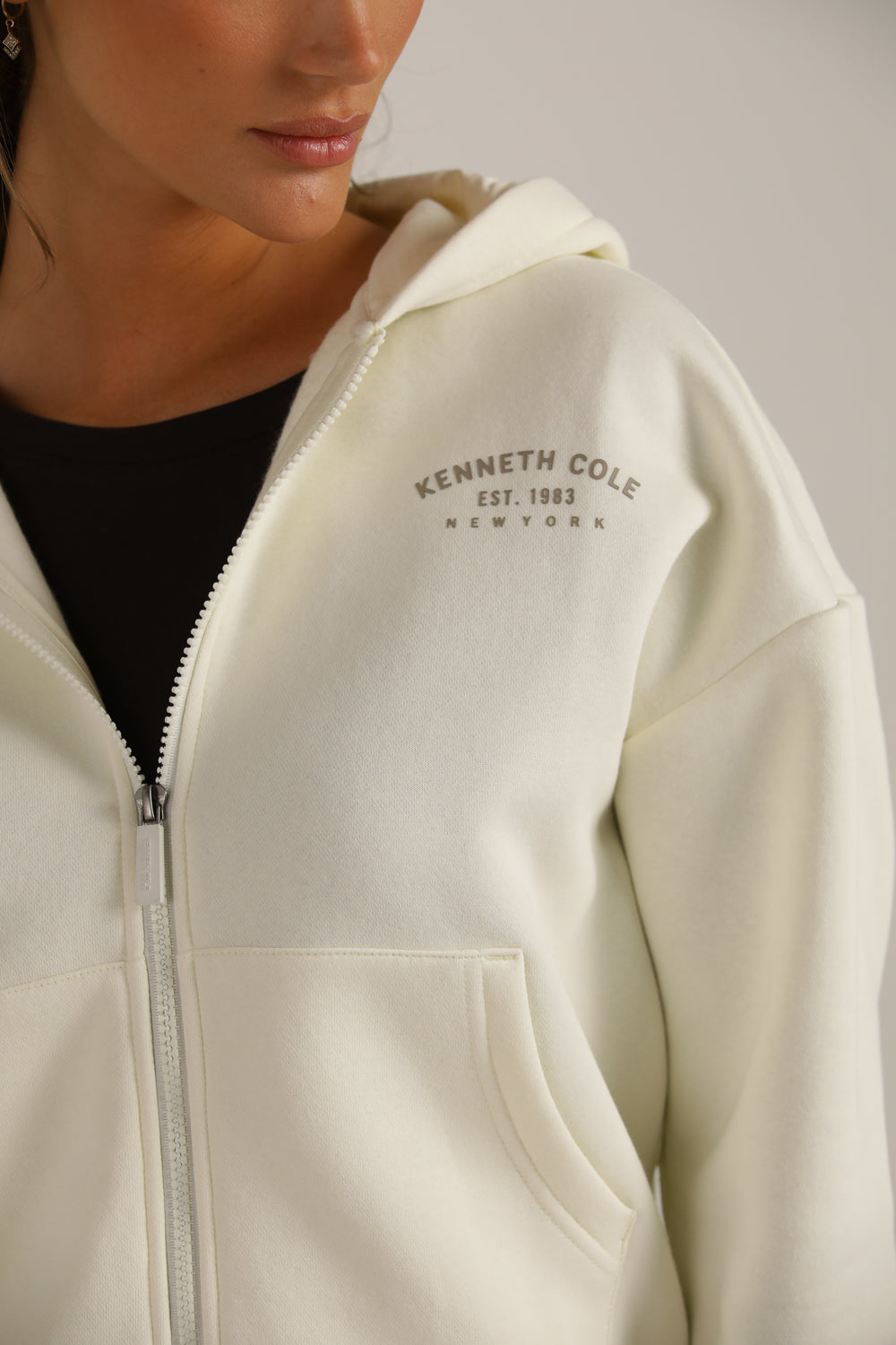 סווטשירט עם כובע קפוצ'ון | קנת קול