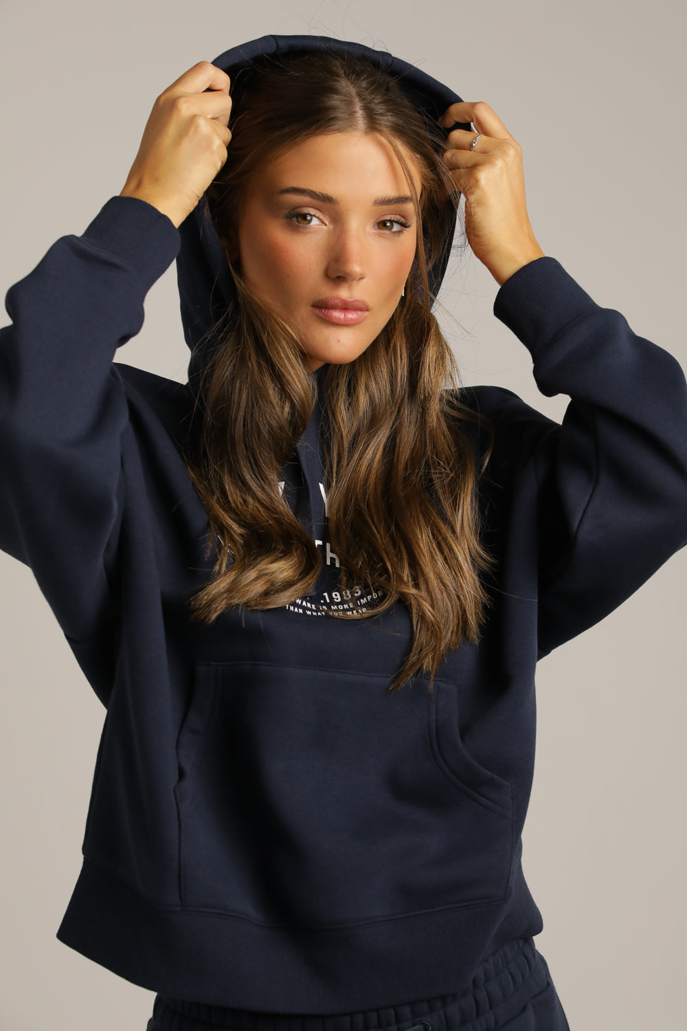 סווטשירט אוברסייז עם כיס קנגרו | קנת קול