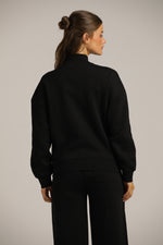 סווטשירט קרופ עם צווארון | קנת קול