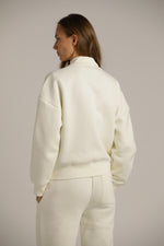 סווטשירט קרופ עם צווארון | קנת קול