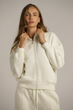 סווטשירט קרופ עם צווארון | קנת קול