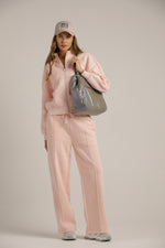 סווטשירט קרופ עם צווארון | קנת קול