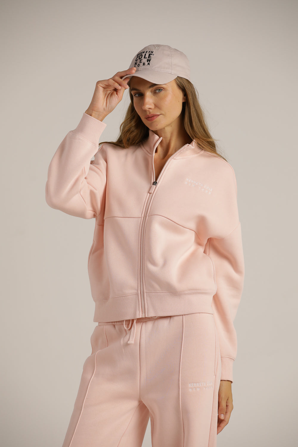 סווטשירט קרופ עם צווארון | קנת קול