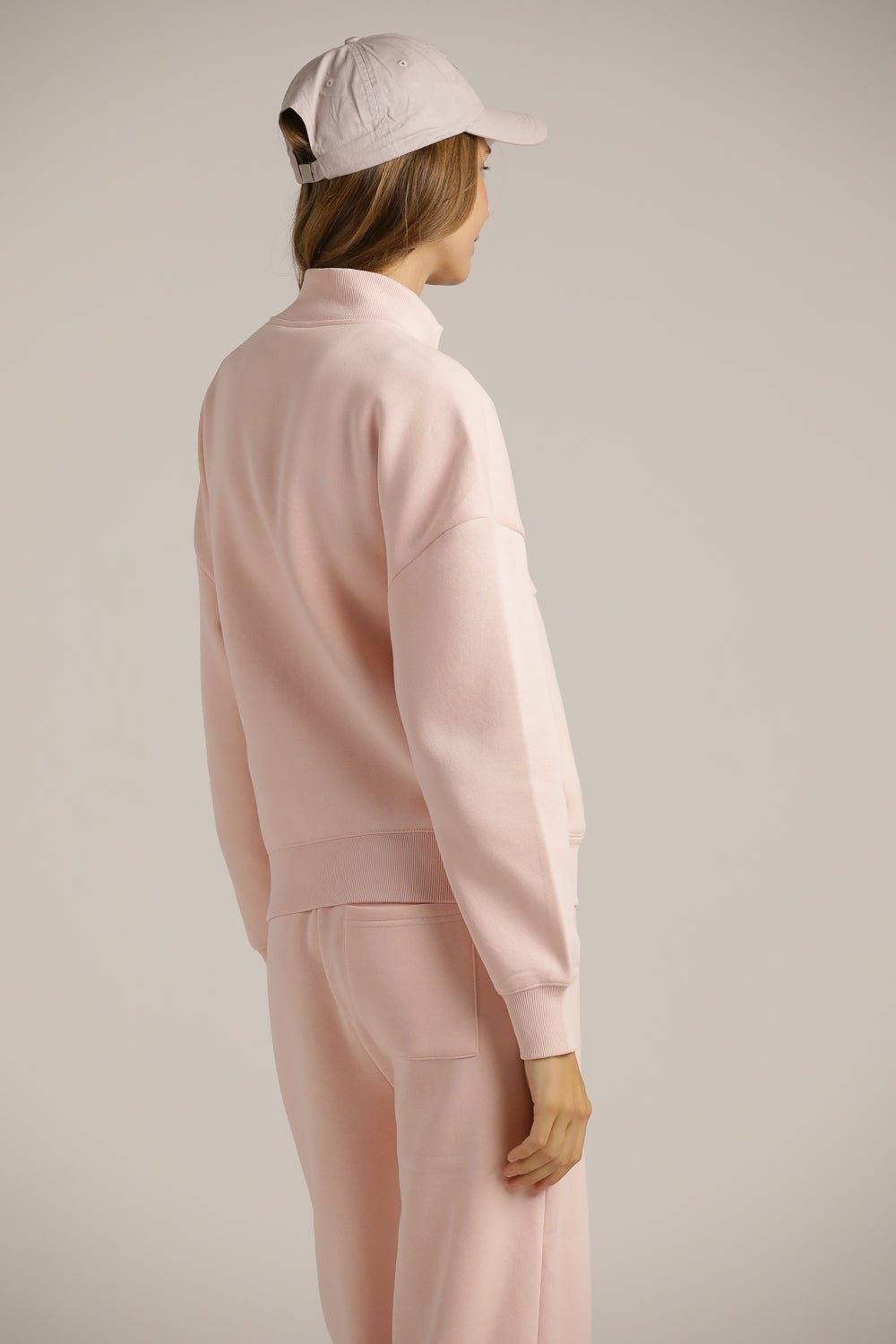 סווטשירט קרופ עם צווארון | קנת קול
