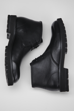 מגפוני עור בצבע שחור | קנת קול