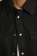 חולצה מכופתרת בסגנון ג'ינס | קנת קול