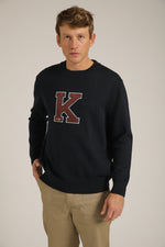 סריג עם פאץ' אות לוגו | קנת קול