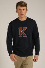 סריג עם פאץ' אות לוגו | קנת קול