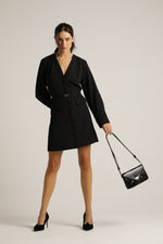 שמלה מחויטת עם חגורה | קנת קול