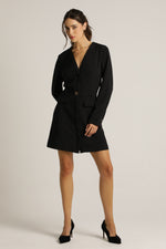 שמלה מחויטת עם חגורה | קנת קול