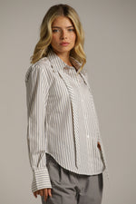 חולצה מכופתרת עם עניבה תואמת | קנת קול