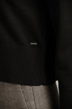 סריג בגזרת אוברסייז עם צווארון גולף | קנת קול