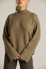 סריג עבה בסגנון גולף עם הטבעת לוגו | קנת קול