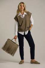 תיק צד עם פרנזים | קנת קול