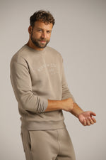 סווטשירט עם מפתח צוואר עגול | קנת קול