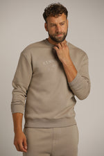 סווטשירט עם מפתח צוואר עגול | קנת קול