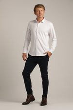 חולצה מכופתרת בגזרת סלים | קנת קול