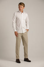 מכנסיים ארוכים בגזרה מחויטת | קנת קול