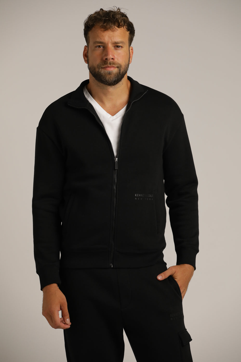 סווטשירט עם צווארון עומד | קנת קול