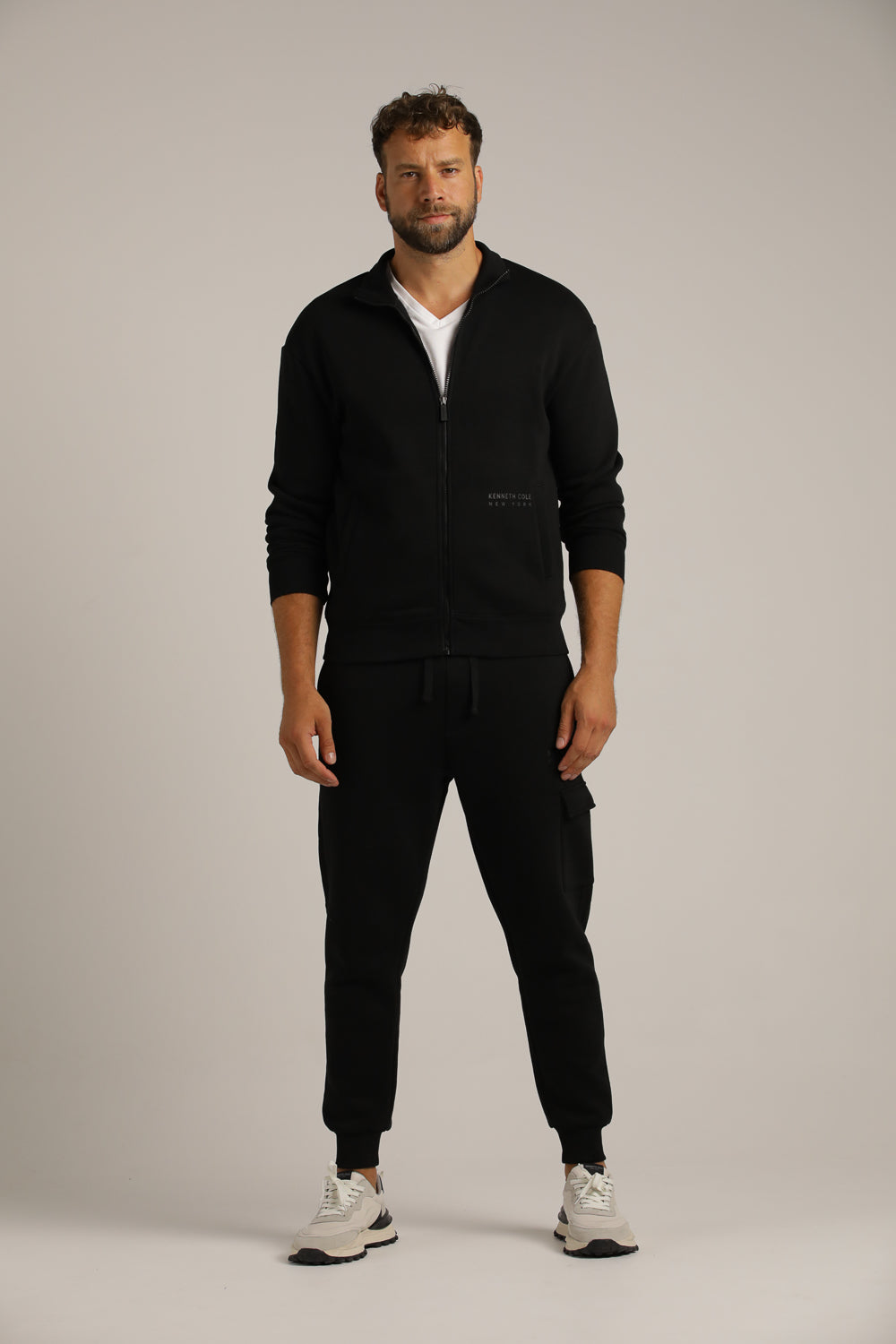 מכנסי טרנינג ארוכים עם הטבעת לוגו | קנת קול