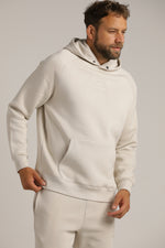 סווטשירט רגלן עם כובע קפוצ'ון | קנת קול