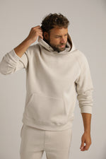 סווטשירט רגלן עם כובע קפוצ'ון | קנת קול