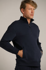 סווטשירט חצי רוכסן עם כיסים | קנת קול