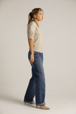 מכנסי ג'ינס בגזרת סטרייט | קנת קול