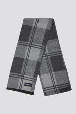 צעיף משבצות אפור | קנת קול