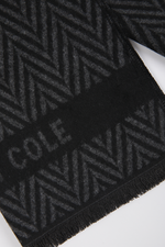 צעיף בדוגמת פסים אלכסוניים לגברים | קנת קול