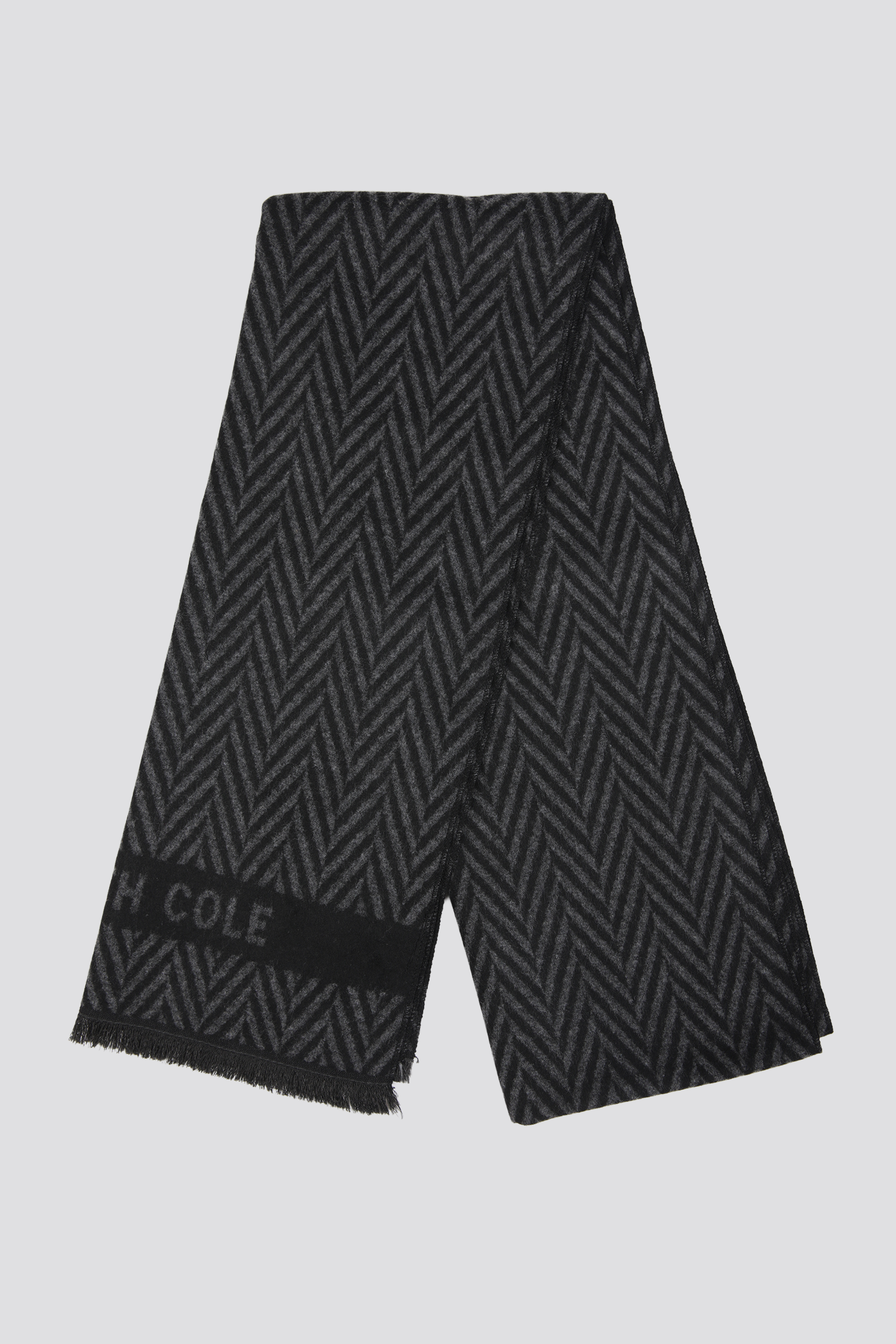 צעיף בדוגמת פסים אלכסוניים לגברים | קנת קול