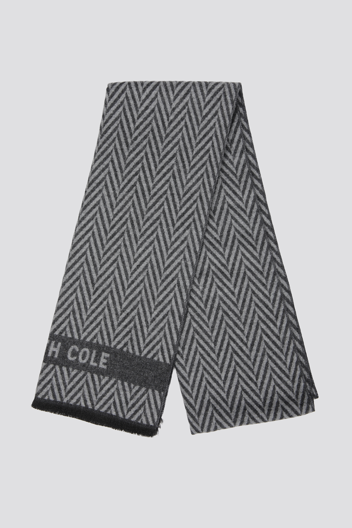 צעיף בדוגמת פסים אלכסוניים לגברים | קנת קול