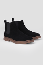 מגפוני צ'לסי עור זמש לגברים | קנת קול