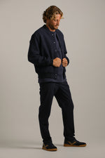 ג'קט בומבר צמרי עם לוגו רקום | קנת קול