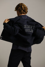 ג'קט בומבר צמרי עם לוגו רקום | קנת קול