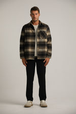 אוברשירט פלאנל בעיצוב משובץ | קנת קול