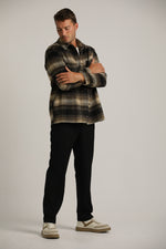 אוברשירט פלאנל בעיצוב משובץ | קנת קול