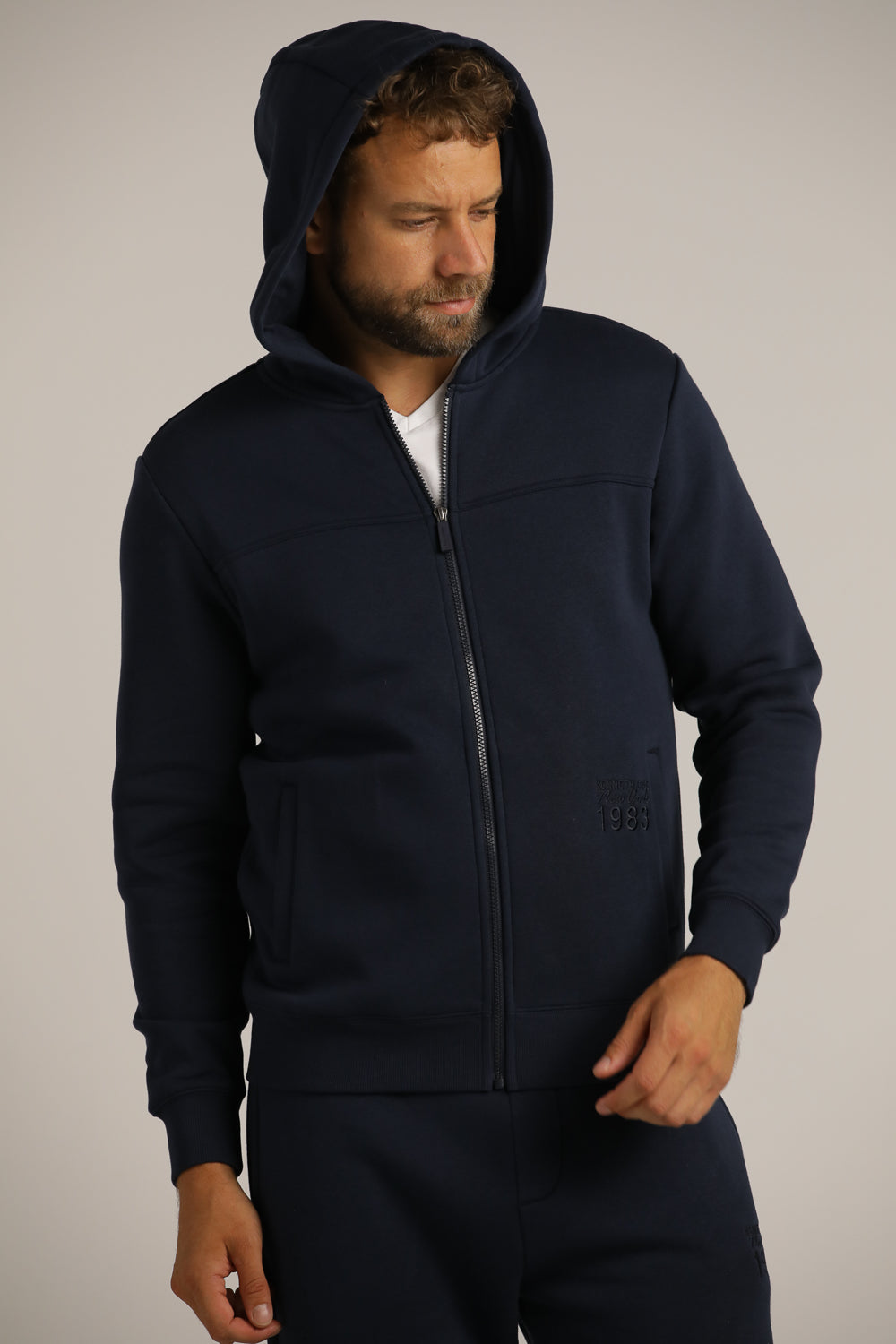 סווטשירט קפוצ'ון לגברים | קנת קול