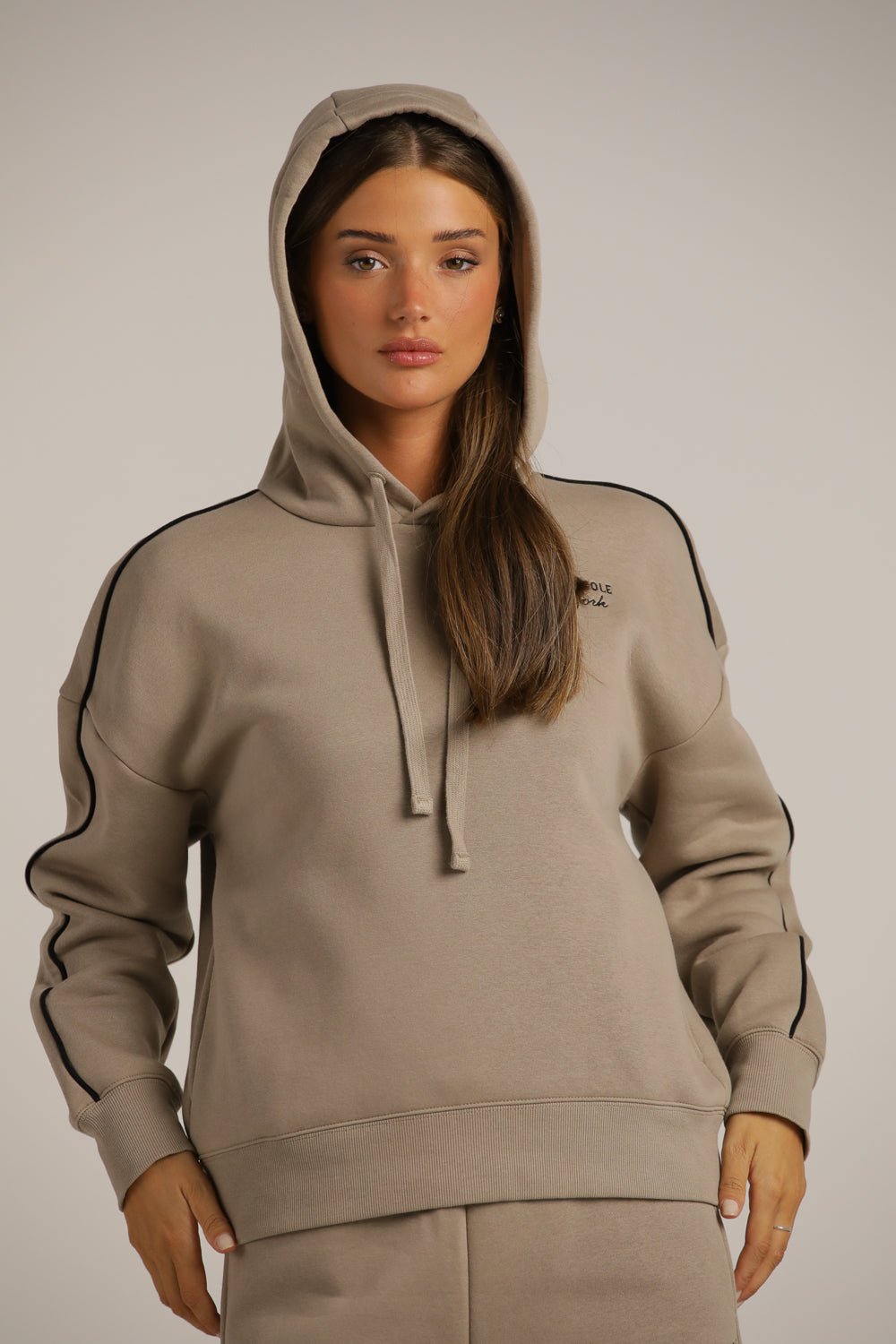 סווטשירט רגלן עם פסי צד | קנת קול