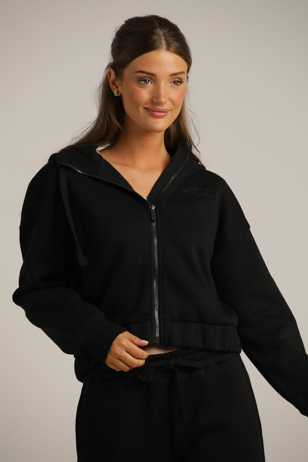 סווטשירט קפוצ'ון בגזרת קרופ | קנת קול