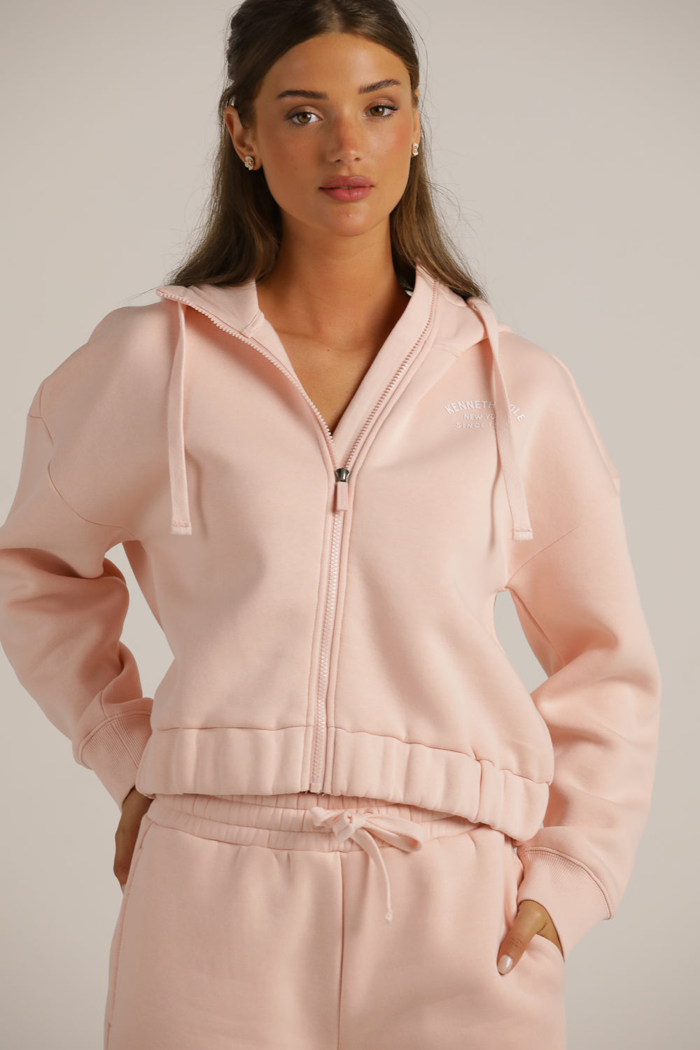 סווטשירט קפוצ'ון בגזרת קרופ | קנת קול