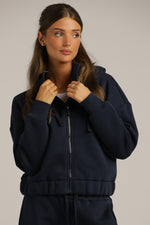 סווטשירט קפוצ'ון בגזרת קרופ | קנת קול