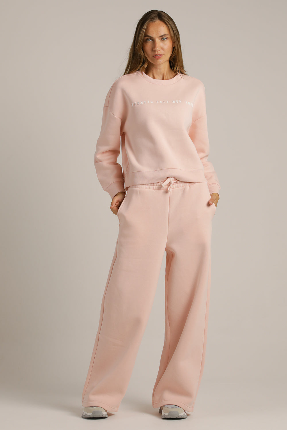 סווטשירט קרופ עם לוגו | קנת קול