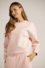 סווטשירט קרופ עם לוגו | קנת קול