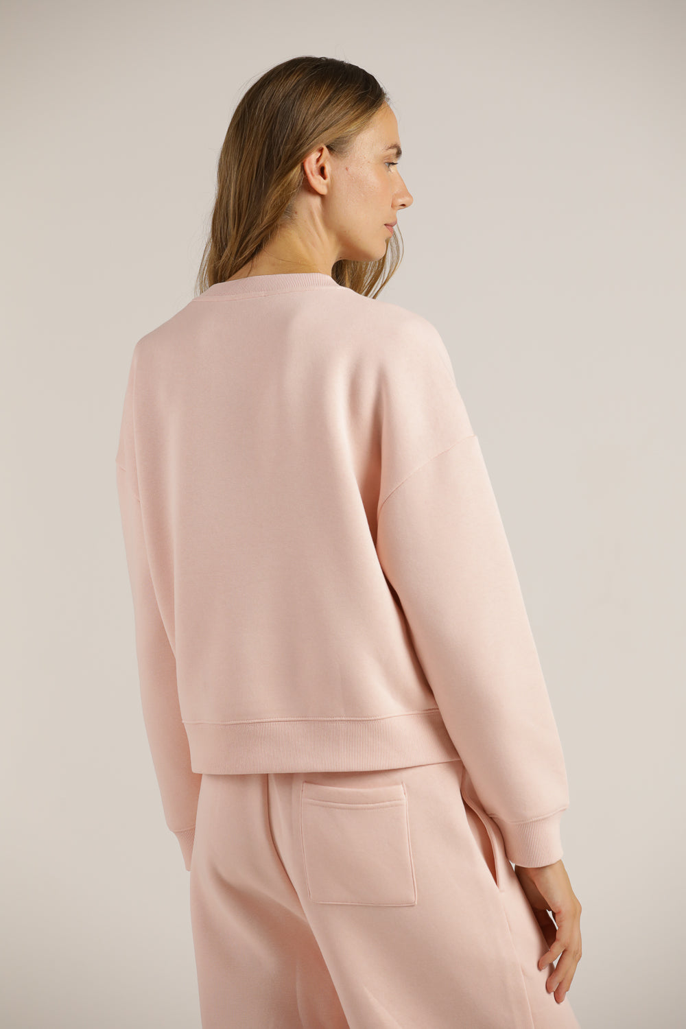 סווטשירט קרופ עם לוגו | קנת קול