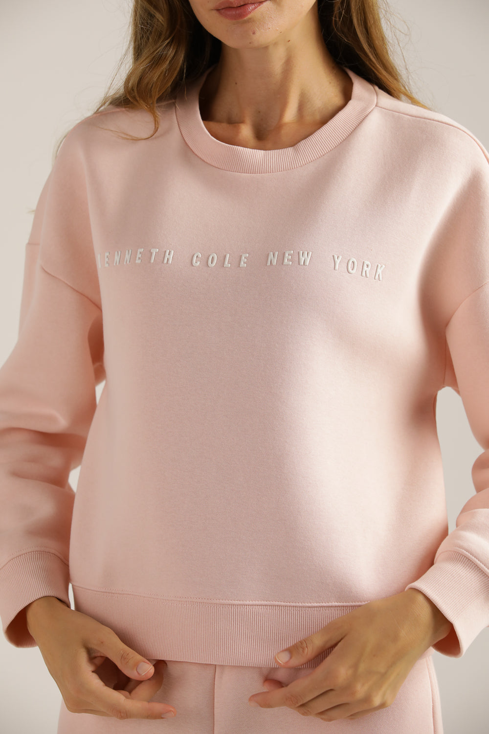 סווטשירט קרופ עם לוגו | קנת קול