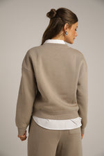 סווטשירט קרופ עם לוגו | קנת קול