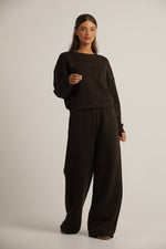 סווטשירט קרופ עם לוגו | קנת קול