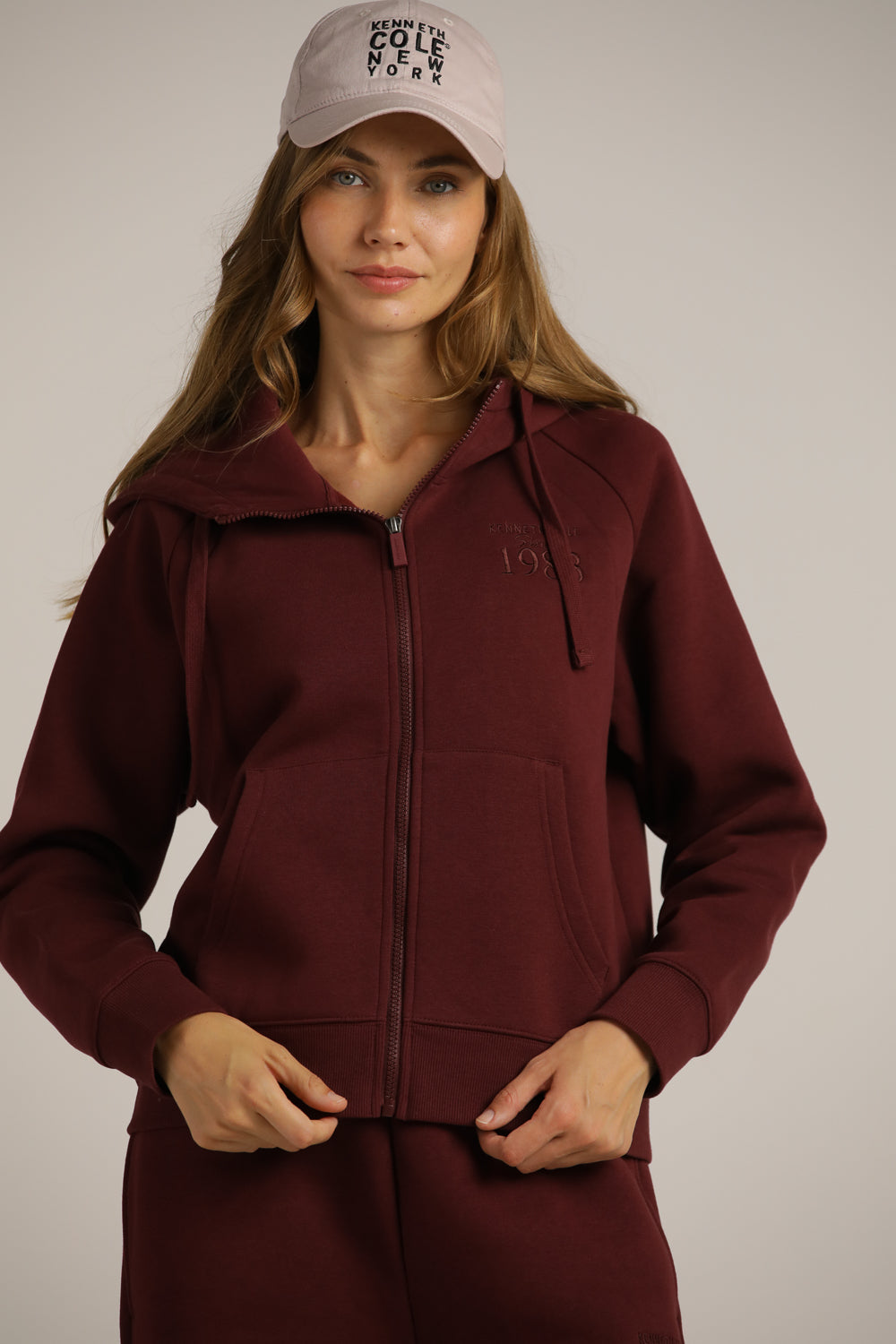 סווטשירט אוברסייז עם קפוצ'ון | קנת קול